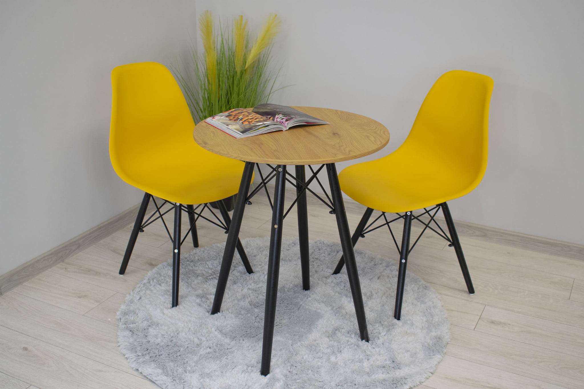 Todi Round Tabelle #size_60cm - #color_Eiche